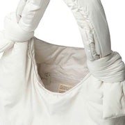 Lefrik Biwa Puffy Shoulder Bag - Ice White