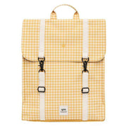 Lefrik Handy Vichy Backpack - Mustard Yellow