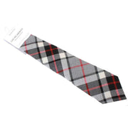 Locharron of Scotland Reiver Thomson Tartan Wool Tie - Grey/White/Red