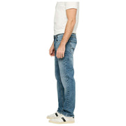 MAC Jeans Arne Recycled Denim Jeans - Mid Blue Authentic Used