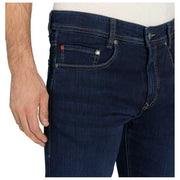 MAC Jeans Jog'n Light Sweat Denim Jeans - Dark Blue Authentic Used