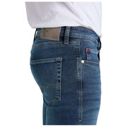 MAC Jeans Jog'n Light Sweat Denim Jeans - Night Blue Authentic Wash