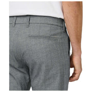 MAC Jeans Lennox Woolly Herringbone Trousers - Light Storm Grey