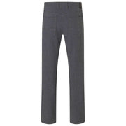 MAC Jeans Ultimate Traveller Arne Structure Bistretch Trousers - Dark Shadow Grey