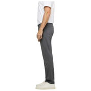 MAC Jeans Ultimate Traveller Arne Structure Bistretch Trousers - Dark Shadow Grey