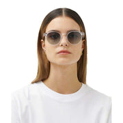 MessyWeekend Depp Sunglasses - Crystal/Green