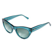 MessyWeekend Donna Sunglasses - Monochrome Blue/Gradient Green