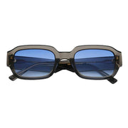 MessyWeekend Downey Sunglasses - Grey Crystal/Blue