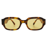 MessyWeekend Downey Sunglasses - Tortoise/Yellow