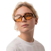 MessyWeekend Downey Sunglasses - Tortoise/Yellow