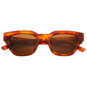 MessyWeekend Jean Blue Light Sun Reading Glasses - Brown Lava