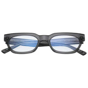 MessyWeekend Jenner Blue Light Reading Glasses - Clear/Ash Grey