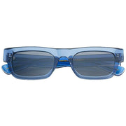 MessyWeekend New Dylan Reveal Sunglasses - Transparent Blue/Grey