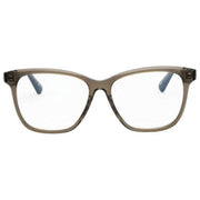 MessyWeekend Remy Blue Light Reading Glasses - Clear/Olive Green