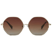 Murielle Ibiza Sunglasses - Gold/Brown