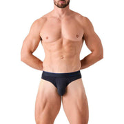 Obviously PrimeMan Hipster Brief - Charcoal Black