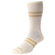 Pantherella Spirit Sports Luxe Egyptian Cotton Cushioned Sports Socks - Cream