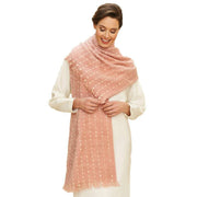 Powder Dakota Cosy Scarf - Petal Pink