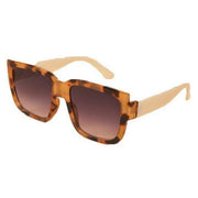 Powder Luxe Ellery Sunglasses - Tortoiseshell Brown/Coconut Cream