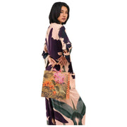 Powder Midnight Orchid Lux Jacket - White