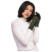 Powder Penelope Gloves - Moss Green