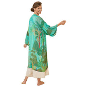 Powder Secret Paradise Kimono Gown - Aqua Blue