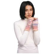 Powder Westie Wrist Warmers - Candy Pink
