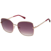 Radley London 70s Inspired Oversized Square Rim Sunglasses - Brown