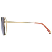 Radley London Oversized Butterfly Sunglasses - Gold/Pink