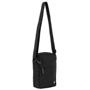 Roka Bond All Black Recycled Canvas Crossbody Bag - Ash Black