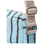 Roka Bond Recycled Canvas Crossbody Bag - Blue Stripe