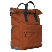 Roka Canfield B Medium Black Label Recycled Canvas Backpack - Bran Brown