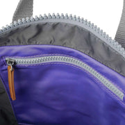 Roka Canfield B Medium Recycled Nylon Backpack - Simple Purple