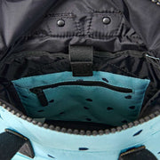Roka Canfield B Small Recycled Canvas Backpack - Blue/Blue Hearts