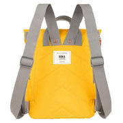 Roka Canfield B Small Recycled Nylon Backpack - Saffron Yellow