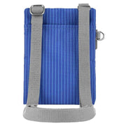 Roka Chelsea Recycled Nylon Sling Bag - Light Wash Denim Blue