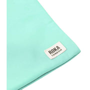 Roka Chelsea Sustainable Nylon Pocket Sling Bag - Capri Turquoise