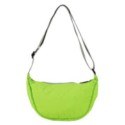 Roka Farringdon Recycled Taslon Slouchy Bag - Lime Green