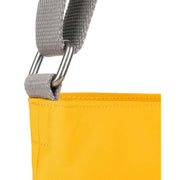 Roka Kennington B Medium Recycled Nylon Crossbody Bag - Saffron Yellow