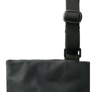 Roka Trafalgar B All Black Recycled Nylon Tote Bag - Black/Airforce Grey