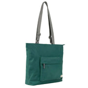 Roka Trafalgar B Recycled Nylon Tote Bag - Teal Blue