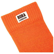 Roka Wimbledon Crew Socks - Jaffa Orange