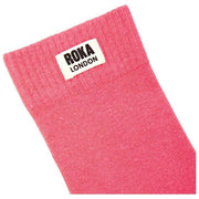 Roka Wimbledon Crew Socks - Sugar Coral Pink