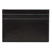 Simon Carter Blue Edge Credit Card Holder - Black/Pale Blue