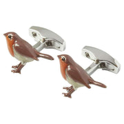 Simon Carter Robin Cufflinks - Brown