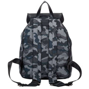 Smith and Canova Nylon Drawstring Backpack - Camo Navy