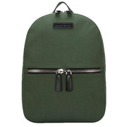 Smith and Canova Nylon Zip Around Backpack - Khaki Green