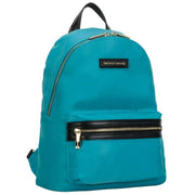 Smith and Canova Nylon Zip Around Backpack - Teal Blue