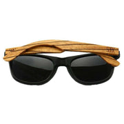 SOEK Balmoral Sunglasses - Black/Walnut Wood