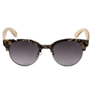 SOEK Olive Sunglasses - Opal Tortoise Shell/White Maple Wood